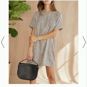 Jenni Kayne Leopard Print T-shirt Dress - NWT